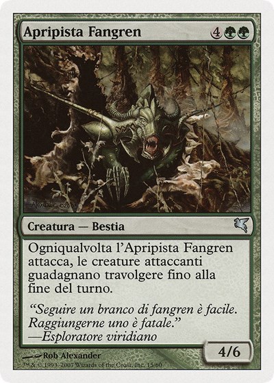 Fangren Pathcutter Italian Apripista Fangren