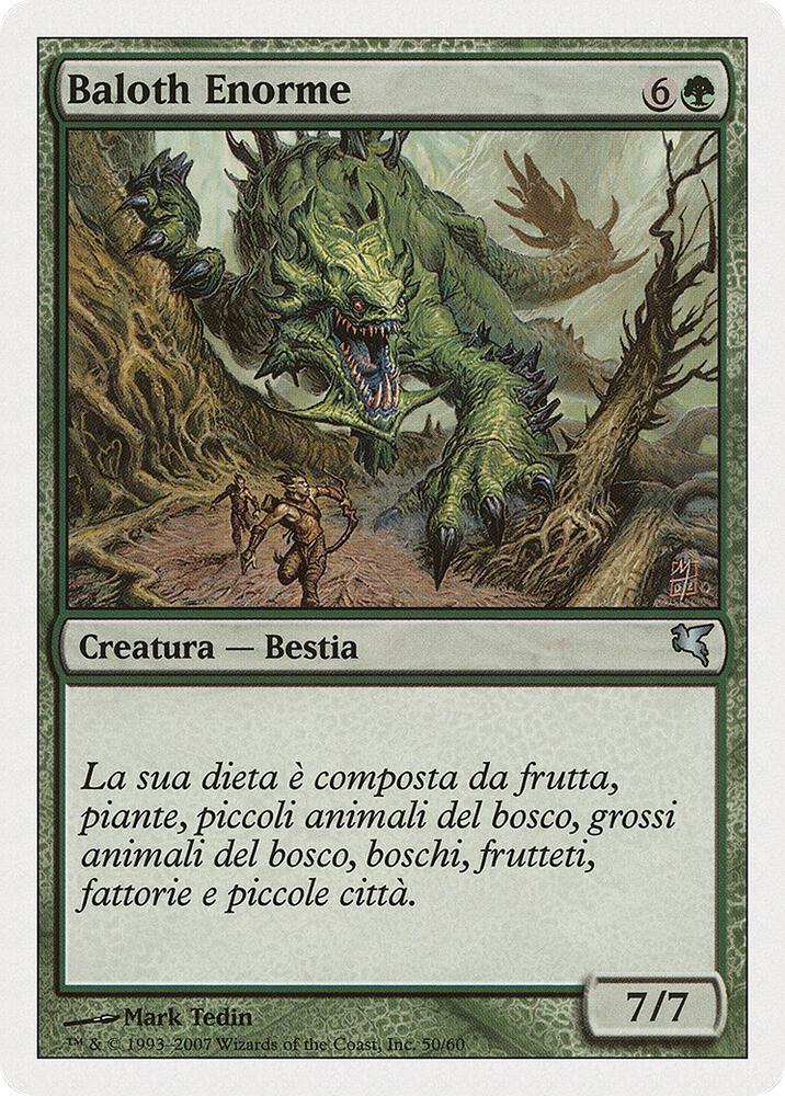 Enormous Baloth (Italian) K50 card