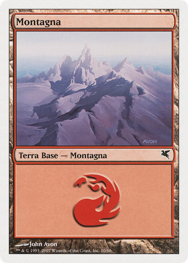 Mountain (Italian) - "Montagna" (D10)