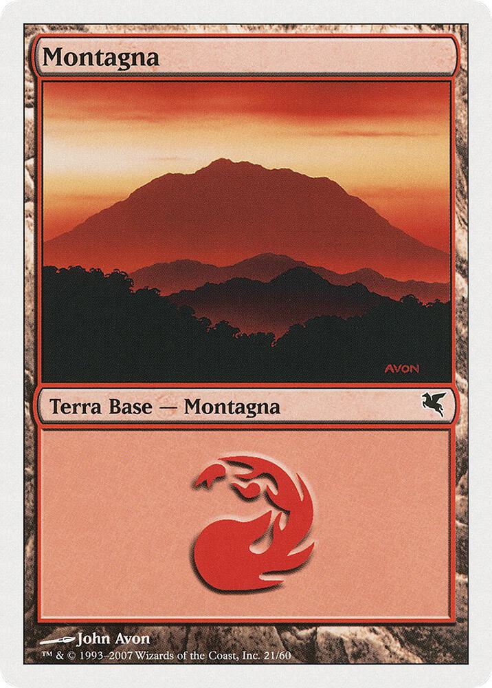 Mountain (Italian) - "Montagna" (D21)