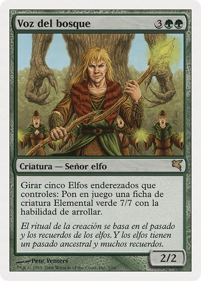 Voice of the Woods Spanish Voz del bosque