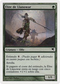 Llanowar Elite (Spanish) - "Élite de Llanowar" (B16)