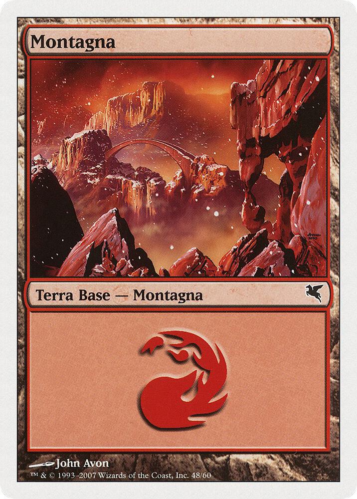 Mountain (Italian) K48 card