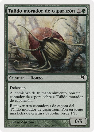 Thallid Shell Dweller Spanish Talido morador de caparazon