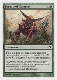 Strength in Numbers (Italian) - "Forza nel Numero" (J52)