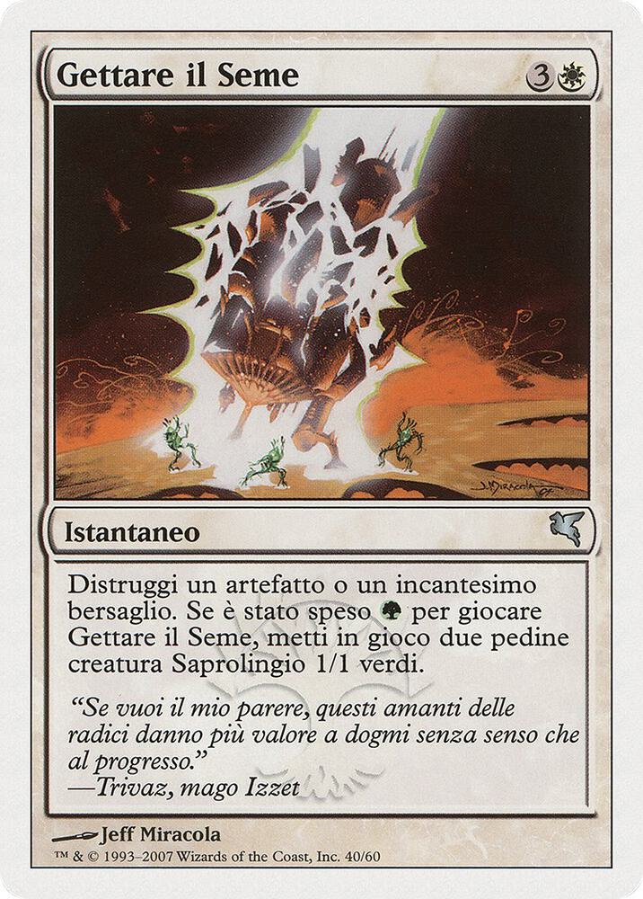 Seed Spark (Italian) J40 card