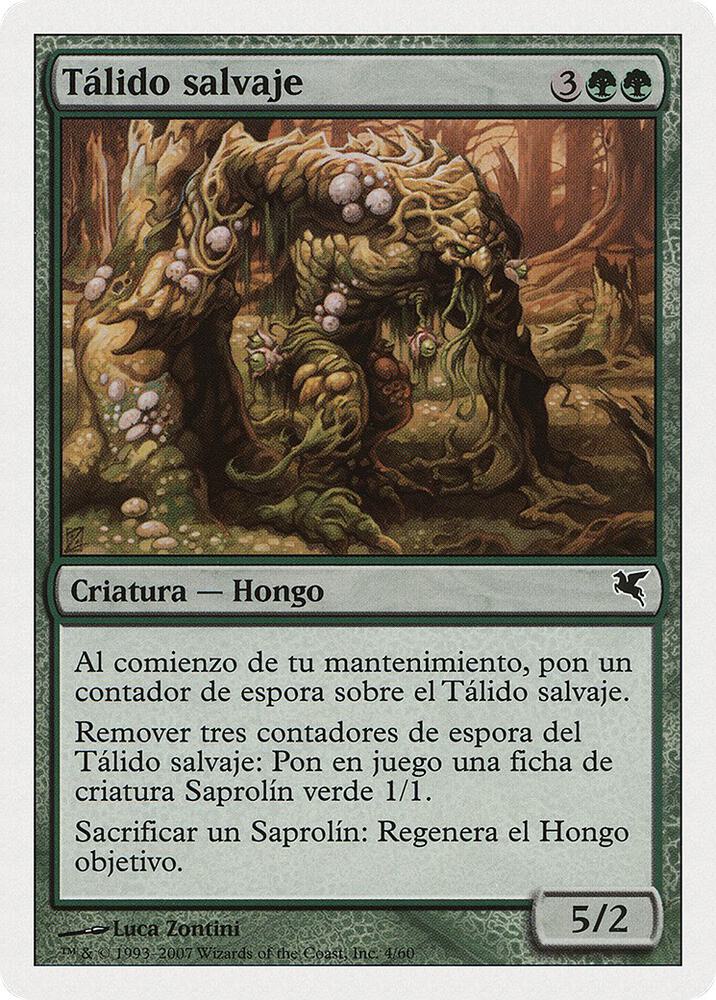 Savage Thallid (Spanish) - "Talido salvaje" (J4)