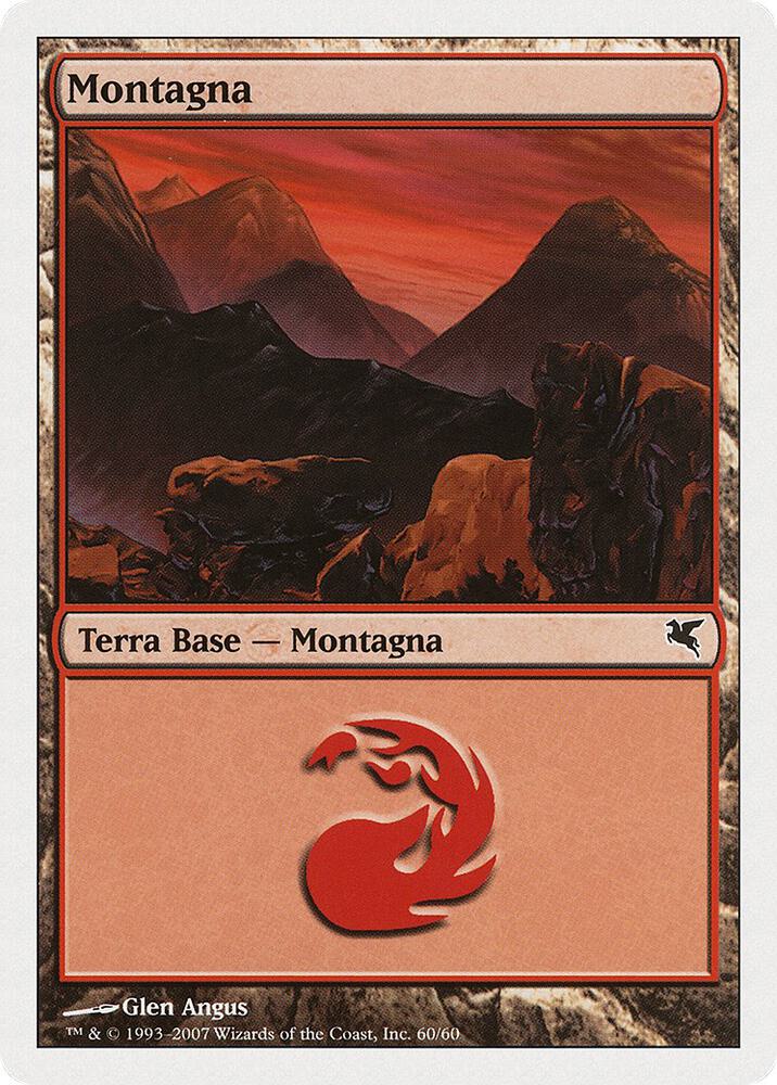 Mountain (Italian) K60 card