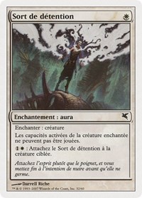 Detainment Spell (French) - "Sort de detention"