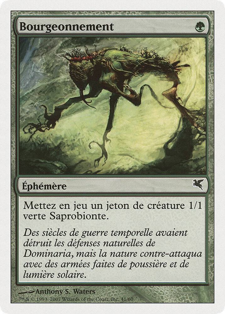 Sprout (French) - "Bourgeonnement" (J41)