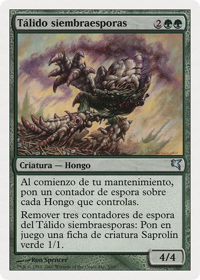 Sporesower Thallid Spanish Talido siembraesporas