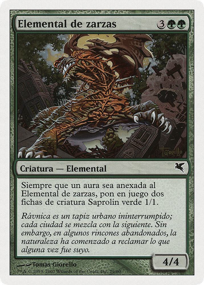 Bramble Elemental (Spanish)