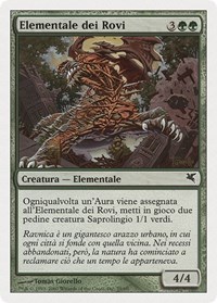 Bramble Elemental (Italian) - "Elementale dei Rovi"