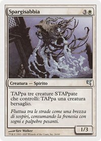 Sandsower (Italian) - "Spargisabbia" (J26)