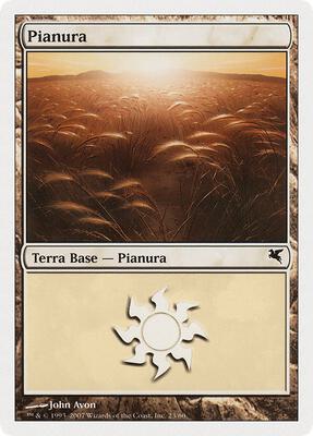Plains (Italian) - "Pianura"