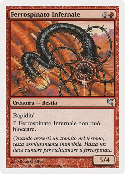 Iron Barb Hellion Italian Ferrospinato Infernal