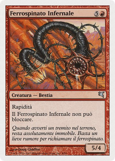 Iron Barb Hellion Italian Ferrospinato Infernal