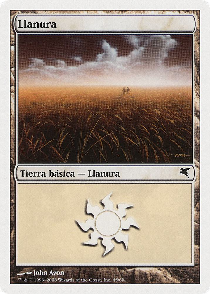 Plains (Spanish) - "Llanura" (C45)