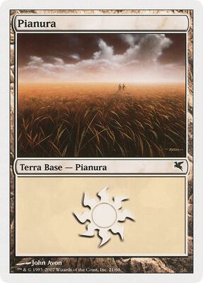 Plains (Italian) - "Pianura"