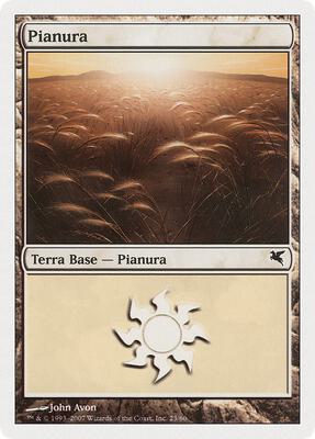 Plains (Italian) - "Pianura"