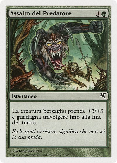 Predators Strike Italian Assalto del Predatore