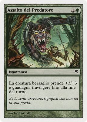 Predator's Strike (Italian) - "Assalto del Predatore"