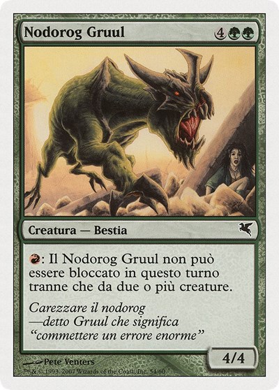 Nodorog Gruul Italian Nodorog Gruul