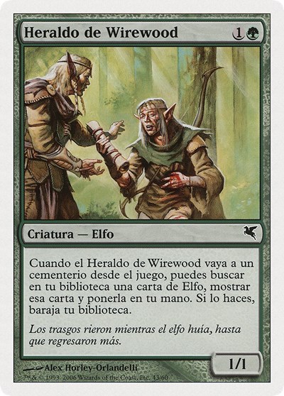 Wirewood Herald Spanish Heraldo de Wirewood