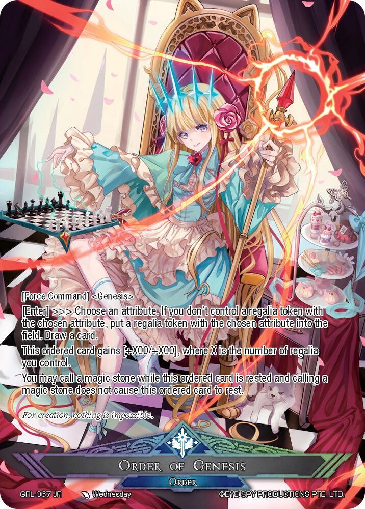 Alice, Tales of Creation // Order of Genesis - Game of Gods