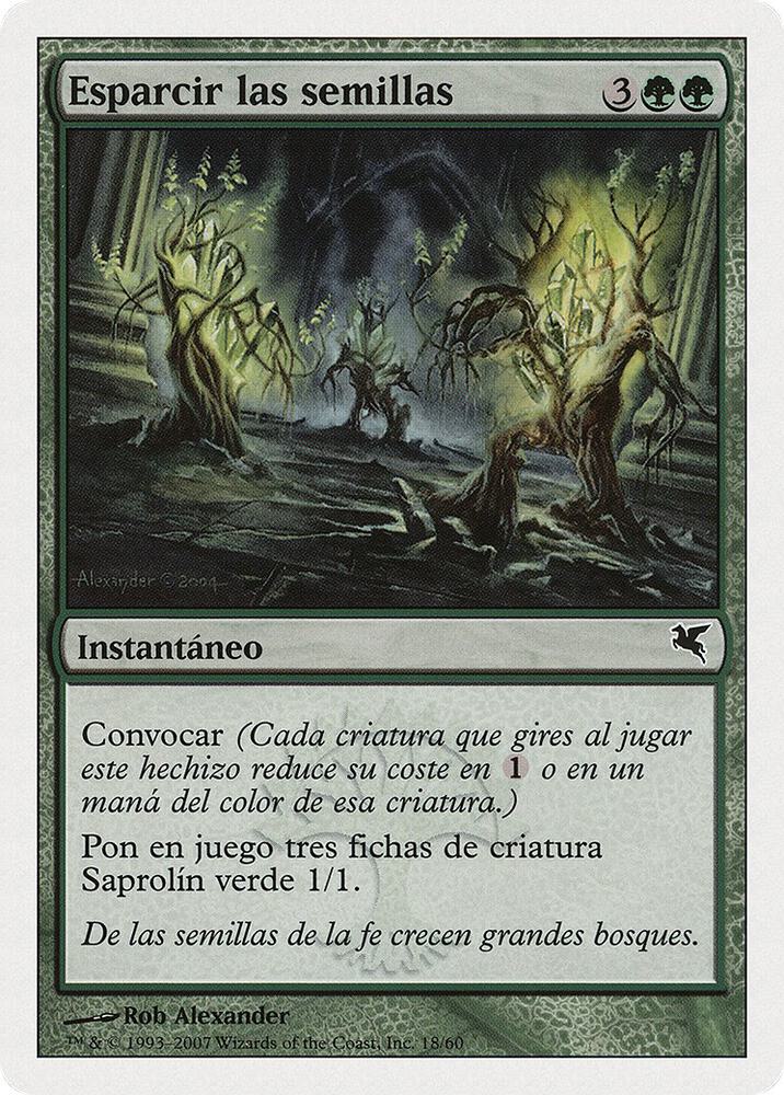 Scatter the Seeds (Spanish) - "Esparcir las semillas"