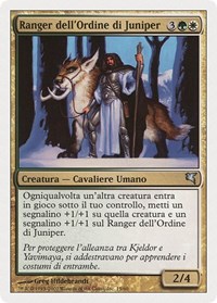 Juniper Order Ranger (Italian) - "Ranger dell'Ordine di Juniper"