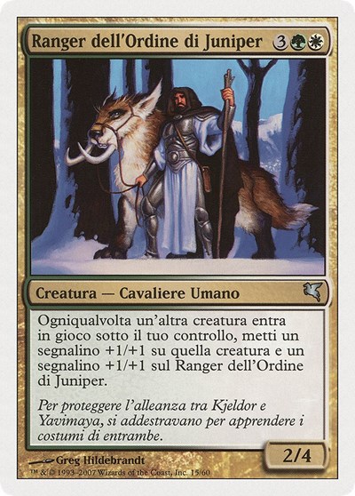 Juniper Order Ranger Italian Ranger dellOrdine di Juniper