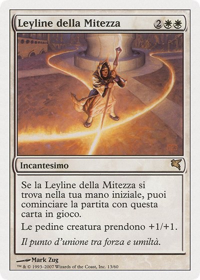 Leyline of the Meek Italian Leyline della Mitezza