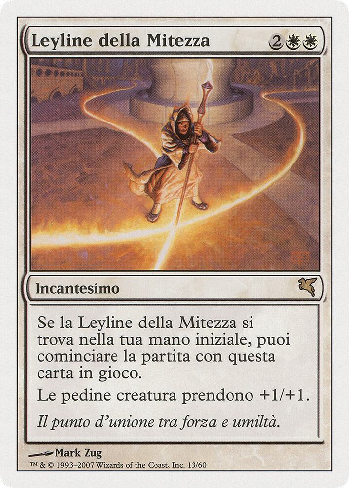 Leyline of the Meek (Italian)