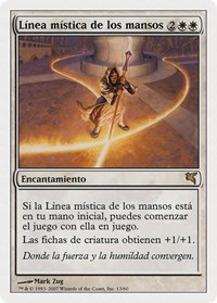 Leyline of the Meek (Spanish) - "Linea mistica de los mansos"