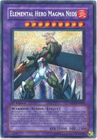 遊戯王 Ｅ・ＨＥＲＯ マグマ・ネオス　英語　EU版1stシークレット　TAEV Elemental Hero Magma Neos - Tactical Evolution - YuGiOh