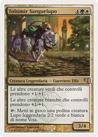 Tolsimir Wolfblood (Italian) - "Tolsimir Sanguelupo"