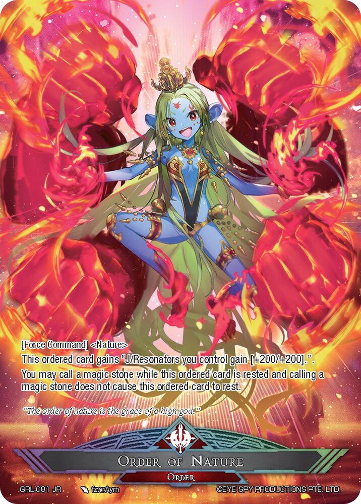 Shiva, Providence of Nature // Order of Nature