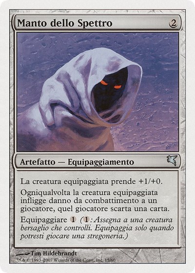 Specters Shroud Italian Manto dello Spettro
