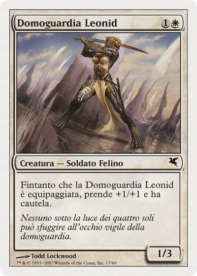 Leonin Den Guard Italian Domoguardia Leonid