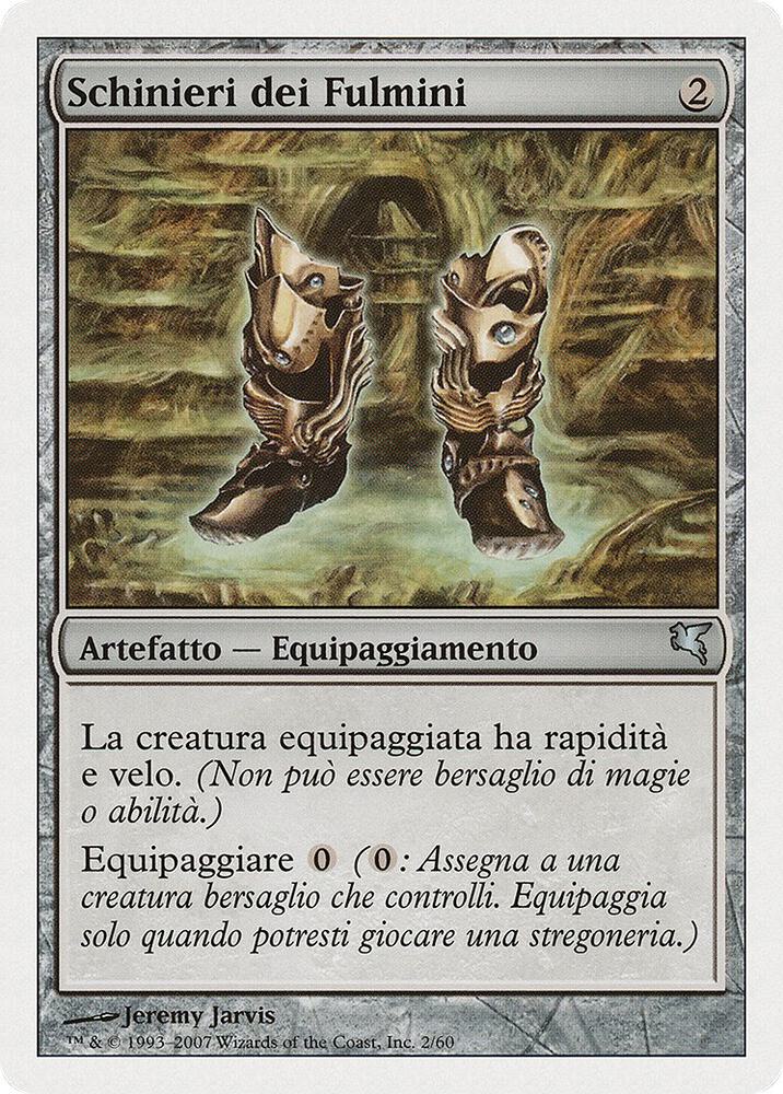 Lightning Greaves (Italian) L2 card