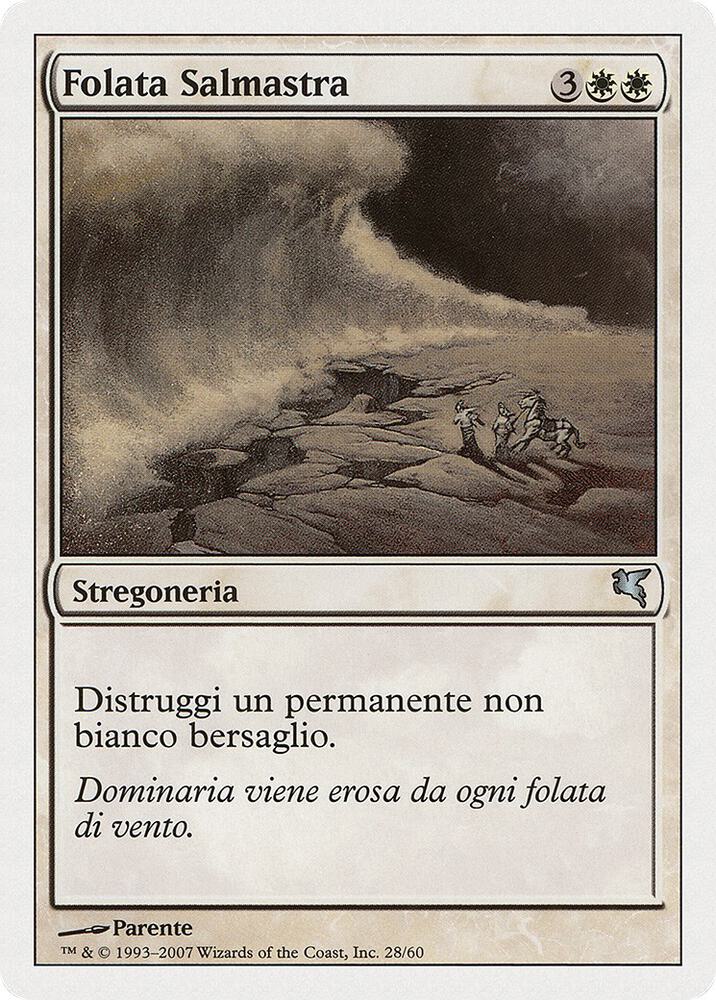 Saltblast (Italian) L28 card