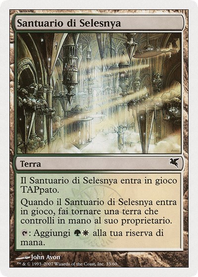 Selesnya Sanctuary Italian Santuario di Selesnya