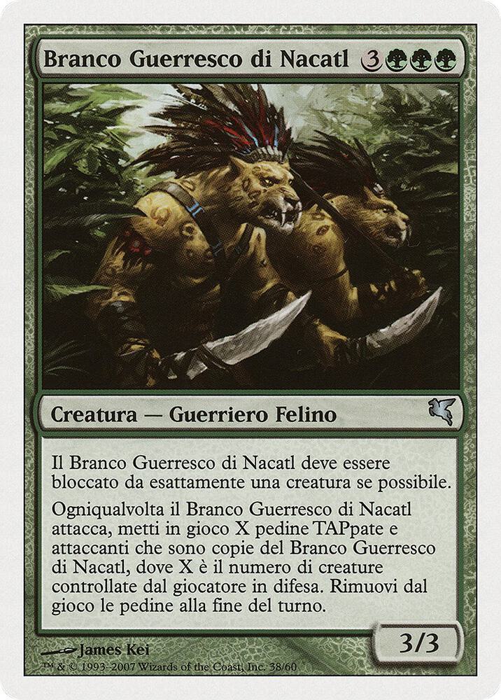 Nacatl War-Pride (Italian)