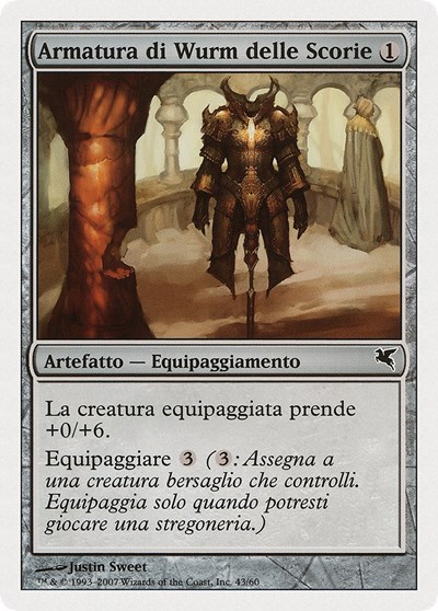 Slagwurm Armor Italian Armatura di Wurm delle Scorie