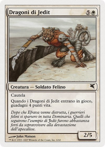 Jedits Dragoons Italian Dragoni di Jedit