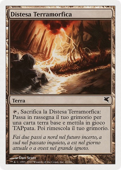 Terramorphic Expanse Italian Distesa Terramorfica