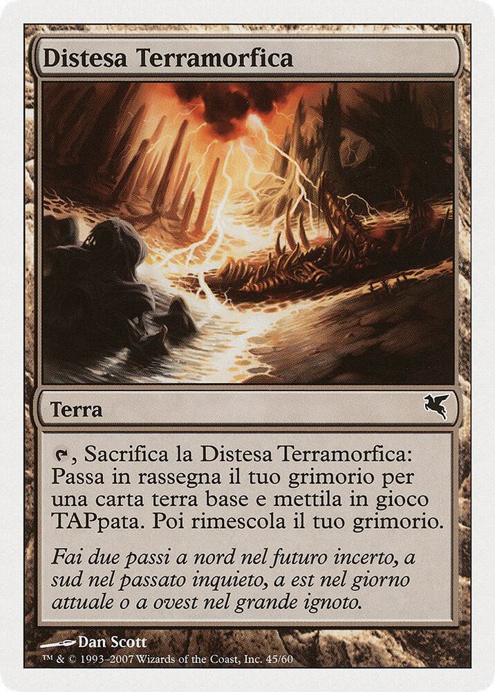 Terramorphic Expanse (Italian)