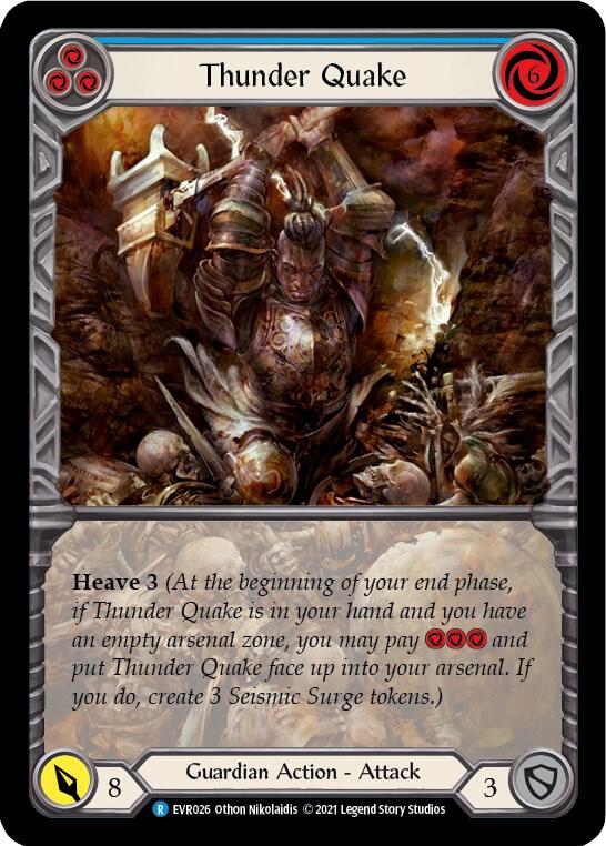 Thunder Quake (Blue) (Extended Art)