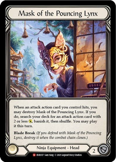 Mask of the Pouncing Lynx Everfest card price